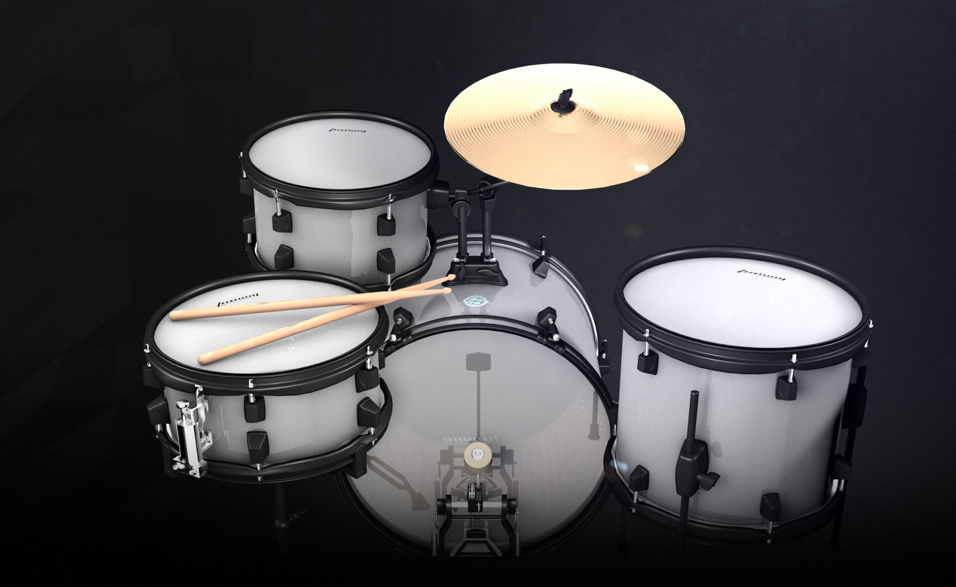 Ludwig questlove hotsell pocket kit